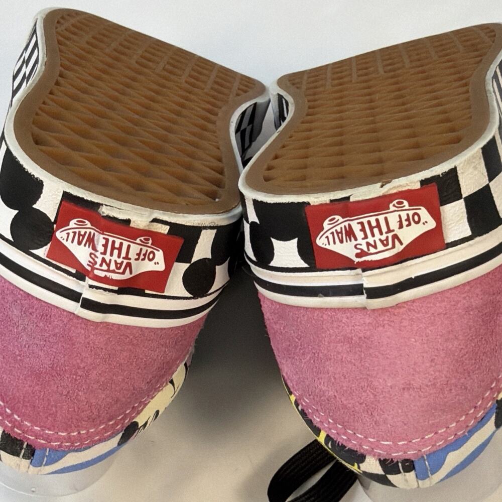 Vans Old Skool Disney 80's Mickey & Minnie Mouse Shoes Size W6.5/M5.5 - Picture 10 of 12